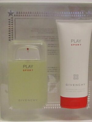 PLAY SPORT BY GIVENCHY MEN 2 PIECES SET 3.3 OZ EAU DE TOILETTE + 6.7 SHOWER GEL