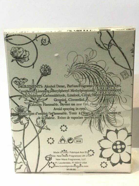 Vintage True Religion For Women 3.4oz/100ml Eau De Parfum Spray