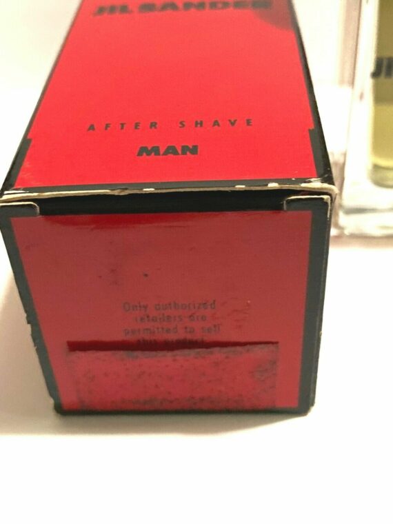 Man by Jil Sander After Shave Splash 1.7 fl oz for Men New In Box