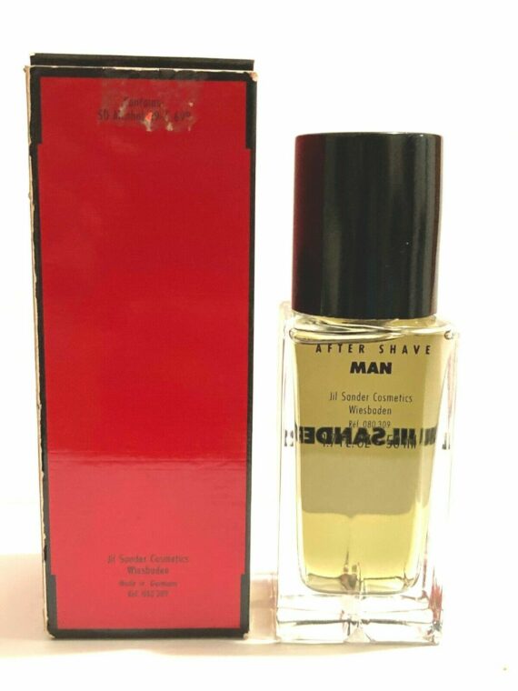 Man by Jil Sander After Shave Splash 1.7 fl oz for Men New In Box
