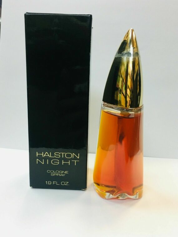Vintage Halston Night Cologne Spray 1.9 Oz. Women New Old Stock