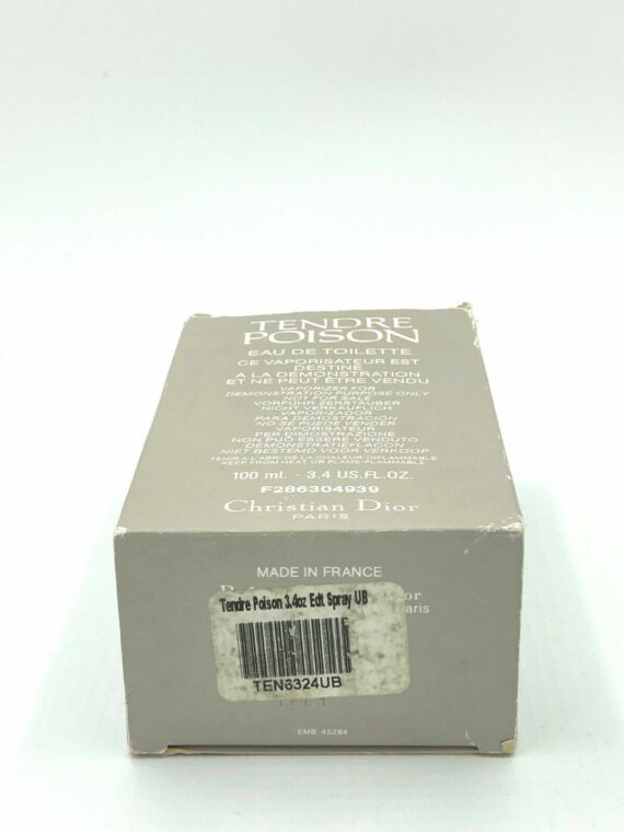 Vintage Christian Dior Tendre Poison 3.4oz/100ml Eau de Toilette Spray for Women