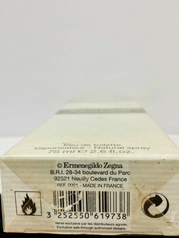 Zegna colonia by Ermenegildo zegna 2.5oz /75ml Eau de Toilette for Men