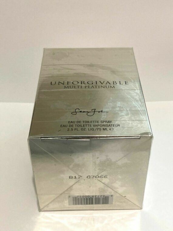 Unforgivable Multi Platinum By Sean John 2.5oz Eau de Toilette Spray for Men