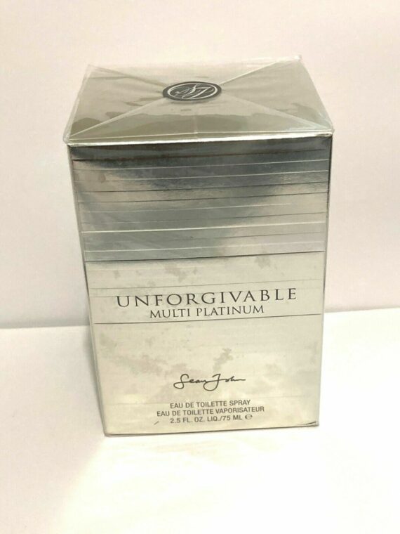 Unforgivable Multi Platinum By Sean John 2.5oz Eau de Toilette Spray for Men
