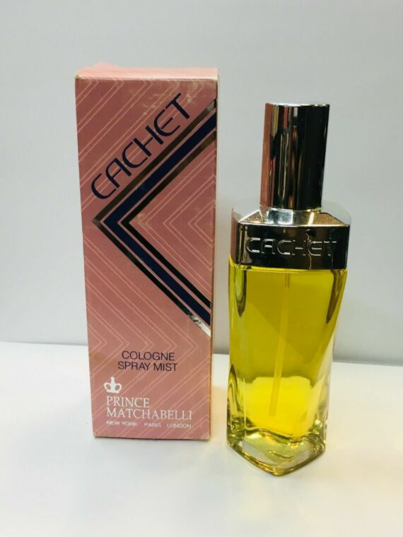 Vintage Cachet Cologne Spray Mist By Prince Matchabelli 3.0oz/90ml for Women