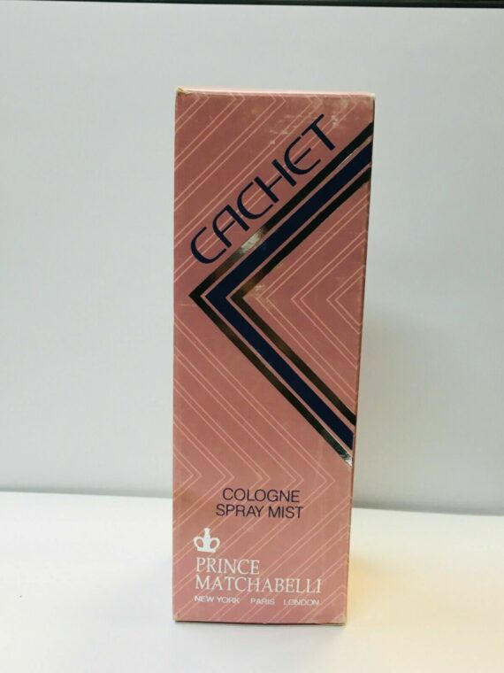 Vintage Cachet Cologne Spray Mist By Prince Matchabelli 3.0oz/90ml for Women