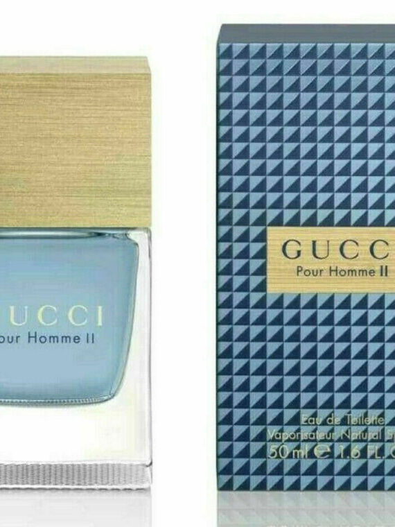 Gucci Pour Homme II 1.6oz/50ml Men's Eau de Toilette Spray