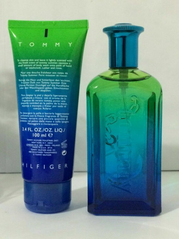 Tommy Summer Cologne for Men 3.4oz /100 Spray Set - 2006 Limited Edition Summer
