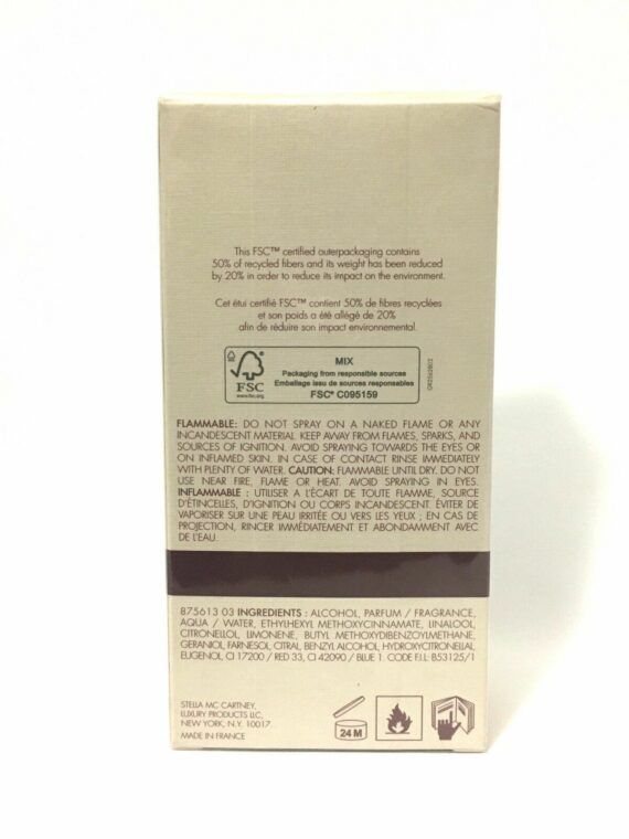 Stella by Stella McCartney 3.4 oz/100ml EDP (Old Packaging) for Women Vintage