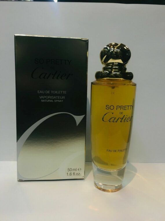 So Pretty De Cartier For Women 1.6 oz / 50 ML Eau de Toilette Spray - New in Box