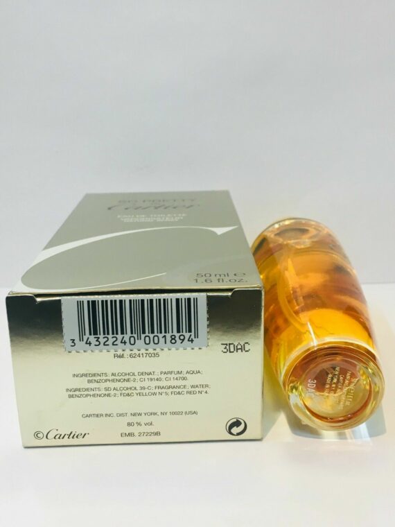 So Pretty De Cartier For Women 1.6 oz / 50 ML Eau de Toilette Spray - New in Box
