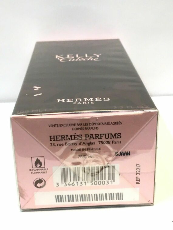 Vintage Kelly Caleche by Hermes 3.3oz / 100ml Eau De Toilette Spray NIB For Women