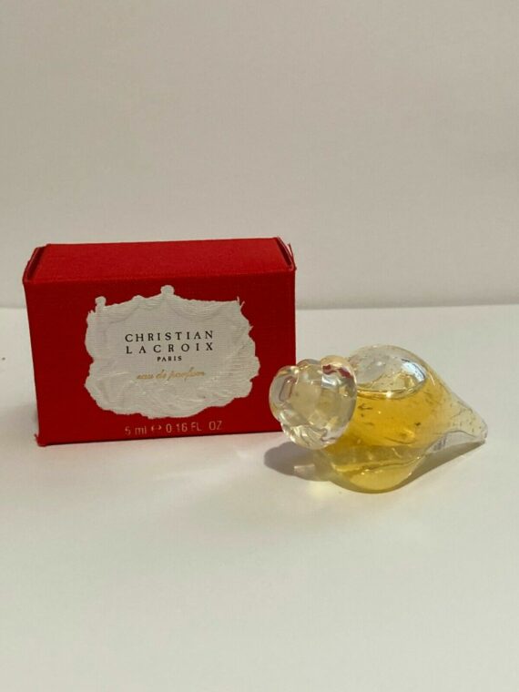 Vintage Christian LaCroix 0.16 fl.oz/5ml. EDP Miniature Bottle for Women