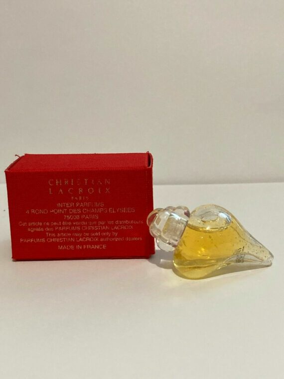 Vintage Christian LaCroix 0.16 fl.oz/5ml. EDP Miniature Bottle for Women