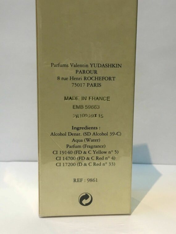 Valentin Yudashkin 1.7oz / 50ml Eau De Parfum Vintage