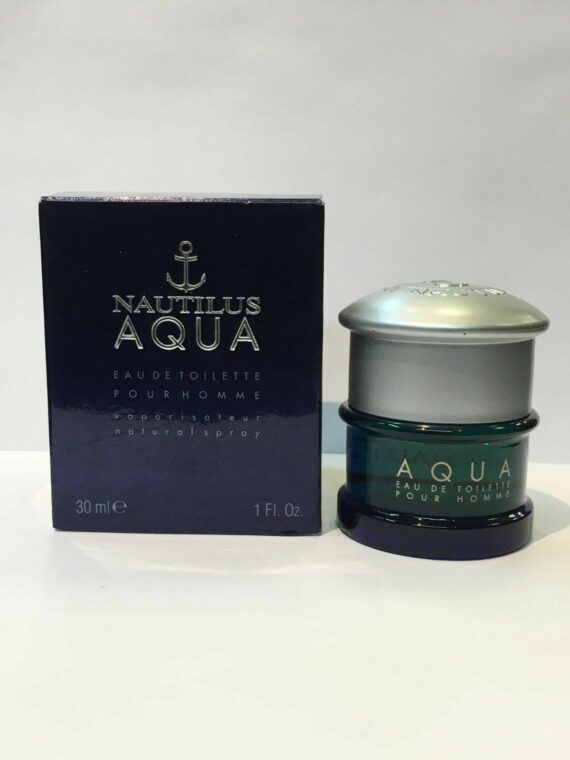 Nautilus Aqua by Nautilus For Men 1.0oz/30ml Eau de Toilette Spray New In Box