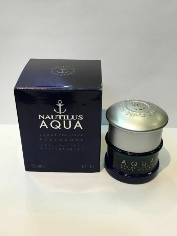 Nautilus Aqua by Nautilus For Men 1.0oz/30ml Eau de Toilette Spray New In Box
