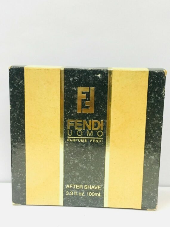 Fendi Uomo After Shave 3.4oz/100ml Splash New In Box