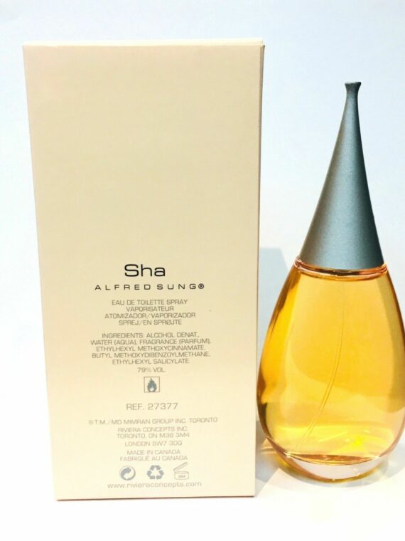 Sha by Alfred Sung for Women 3.4oz/100ml Eau De Toilette Spray
