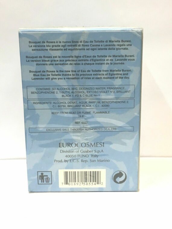 Mariella Burani Bouquet De Roses 3.4oz/100ml Eau de Toilette Spray for Women