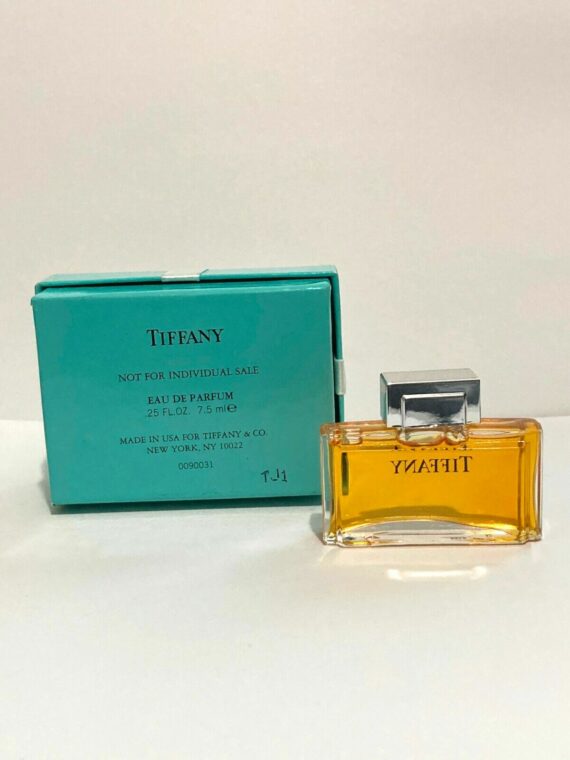 Vintage Tiffany 7ml/0.25oz Miniature Eau De Parfum New Original Box for Women