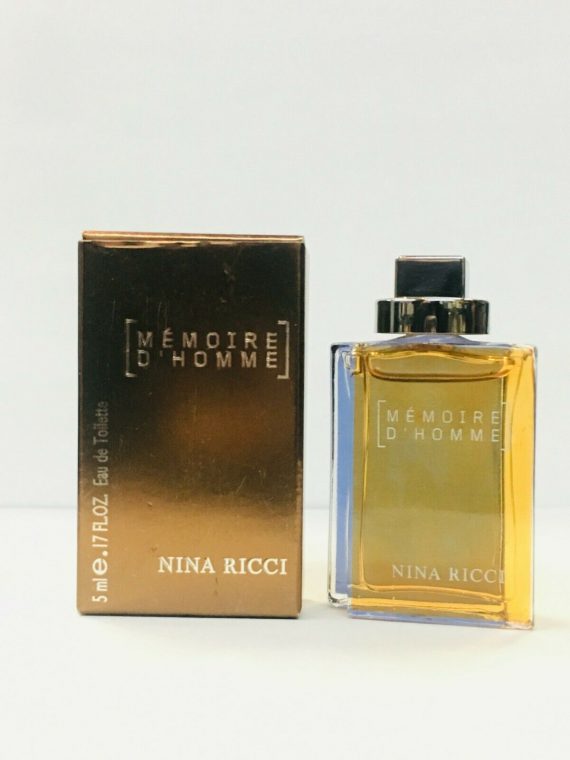Memoire D'homme by Nina Ricci 5ml/0.17oz Splash for Men