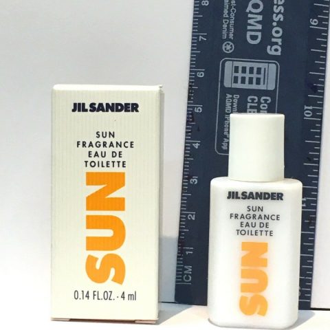 Sun by Jil Sander 0.14oz/4ml Eau De Toilette Splash New In Box