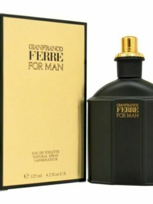 Ferre Homme by Gianfranco 4.2oz/125ml Eau De Toilette Spray NIB Men Vintage